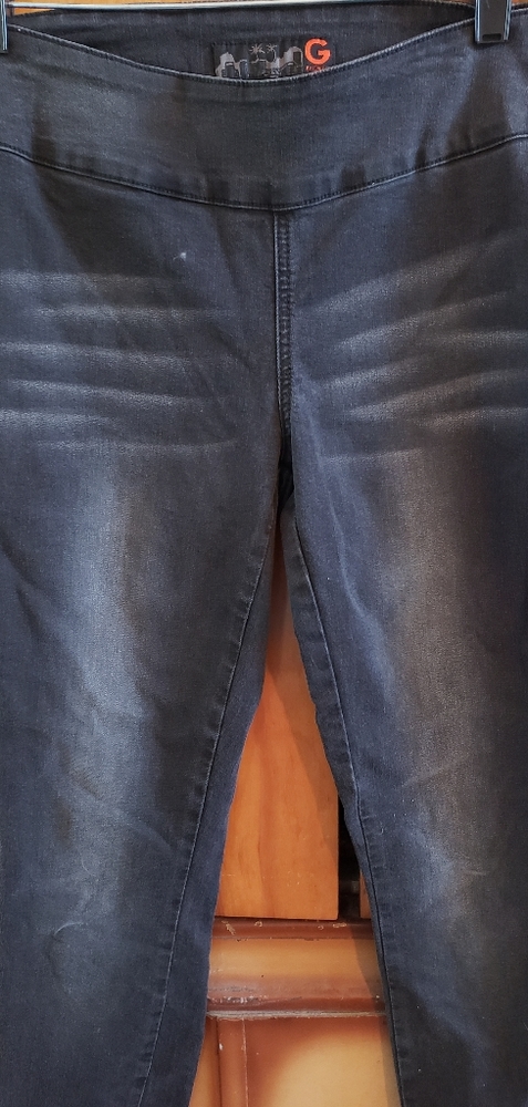 G by Guess faded black pull on jeggings